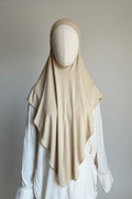 Bamboo Jersey khimar - Butter Vanilla