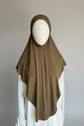 Bamboo Jersey Khimar - Warm Olive