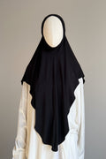 Bamboo Jersey Khimar - Black